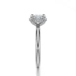 Pierścionek owalny diament białe złoto SBPZ_068